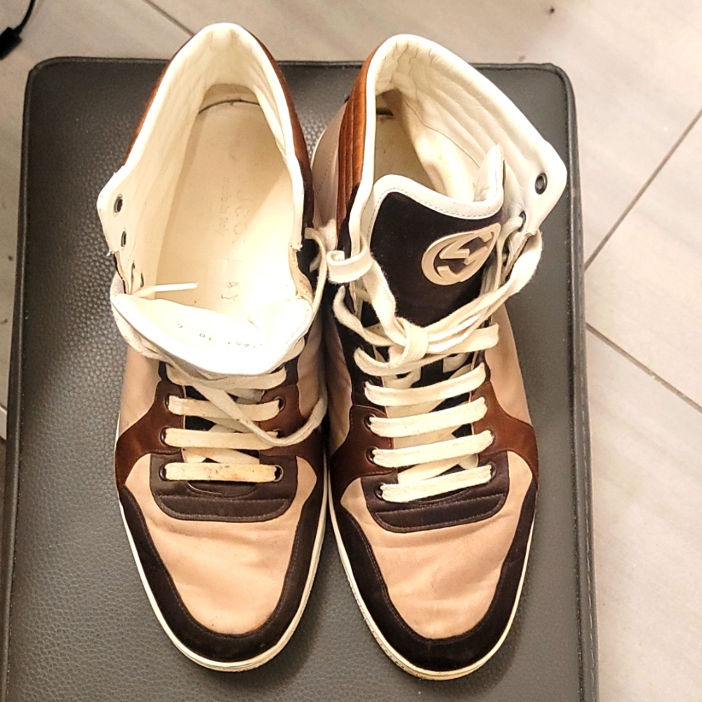 Used Gucci sneaker size 10